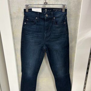 7 For All Mankind High Rise Ankle Skinny